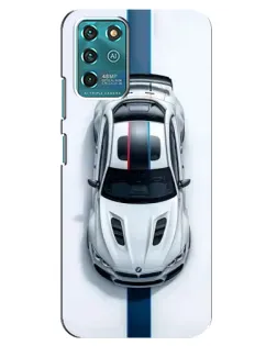 Чехол для ZTE Blade V30 Vita с картинкой «Вид сверху — BMW M»