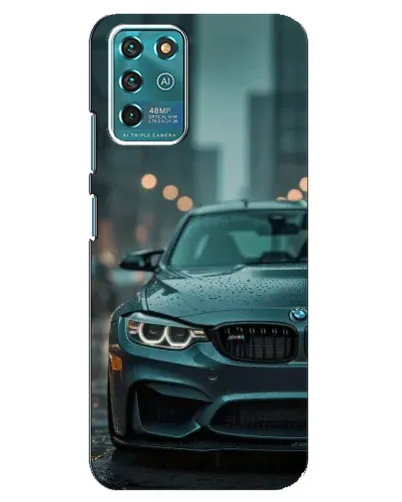 Чехол для ZTE Blade V30 Vita с картинкой «BMW в огнях города»