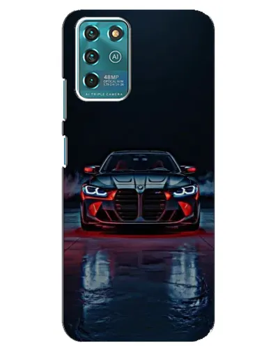Чехол для ZTE Blade V30 Vita с картинкой «BMW на мокрой дороге»