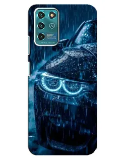 Чехол для ZTE Blade V30 Vita с картинкой «BMW под дождем»