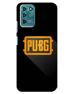 Чехол для ZTE Blade V30 Vita с картинкой «PUBG — рамка лого»
