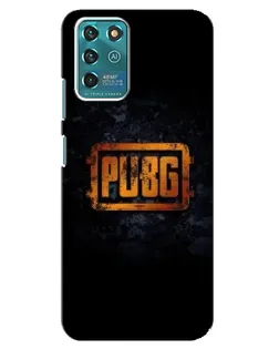 Чехол для ZTE Blade V30 Vita с картинкой «PUBG — золотой логотип»