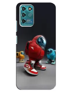 Чехол для ZTE Blade V30 Vita с картинкой «Among Us — 3D стиль» Чехол для ZTE Blade V30 Vita с картинкой «Among Us — 3D стиль»