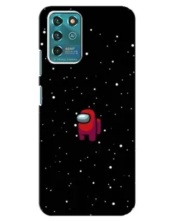 Чехол для ZTE Blade V30 Vita с картинкой «Красный Among Us»