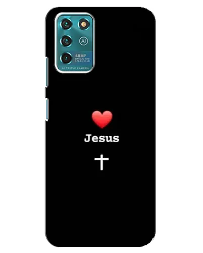 Чехол для ZTE Blade V30 Vita с картинкой «Сердце - Jesus» Чехол для ZTE Blade V30 Vita с картинкой «Сердце - Jesus»