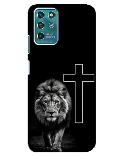Чехол для ZTE Blade V30 Vita с картинкой «Лев и Крест» Чехол для ZTE Blade V30 Vita с картинкой «Лев и Крест»