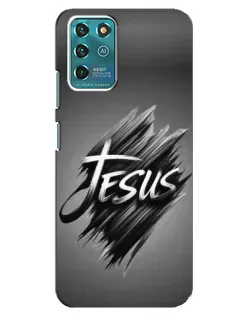 Чехол для ZTE Blade V30 Vita с картинкой «Надпись Jesus Graffiti»