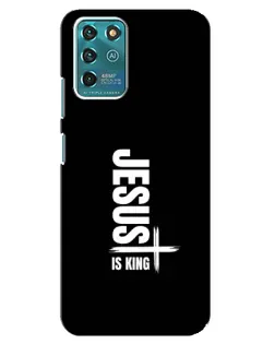 Чехол для ZTE Blade V30 Vita с картинкой «Вертикаль веры Jesus»