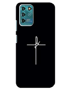 Чехол для ZTE Blade V30 Vita с картинкой «Тонкий крест»