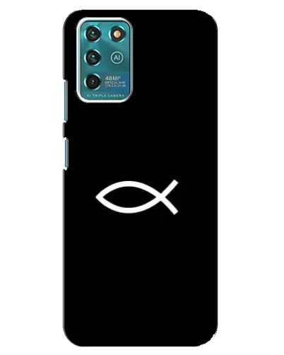 Чехол для ZTE Blade V30 Vita с картинкой «Символ рыбы Jesus» Чехол для ZTE Blade V30 Vita с картинкой «Символ рыбы Jesus»