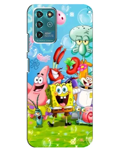 Чохол для ZTE Blade V30 Vita з картинкою «Губка Боб та друзі» Чохол для ZTE Blade V30 Vita з картинкою «Губка Боб та друзі»