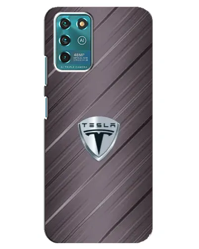 Чехол для ZTE Blade V30 Vita с картинкой «Металлическая текстура Tesla» Чехол для ZTE Blade V30 Vita с картинкой «Металлическая текстура Tesla»