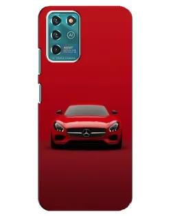Чехол для ZTE Blade V30 Vita с картинкой «Красный Mercedes AMG»