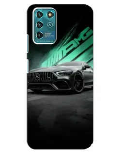 Чехол для ZTE Blade V30 Vita с картинкой «Темный Mercedes AMG»