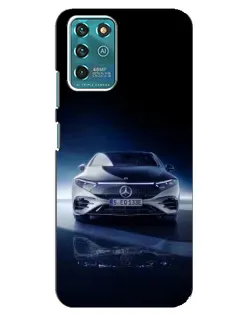 Чехол для ZTE Blade V30 Vita с картинкой «Ночной Mercedes EQ»