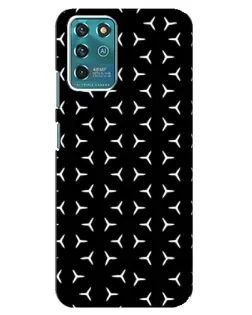 Чехол для ZTE Blade V30 Vita с картинкой «Mercedes паттерн звезд»