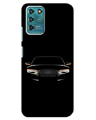 Чехол для ZTE Blade V30 Vita с картинкой «Audi — ночной контур» Чехол для ZTE Blade V30 Vita с картинкой «Audi — ночной контур»