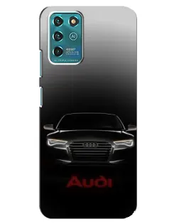 Чехол для ZTE Blade V30 Vita с картинкой «Audi — градиентный контур»