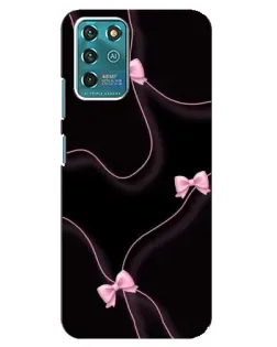 Чехол для ZTE Blade V30 Vita с картинкой «Розовые ленты»