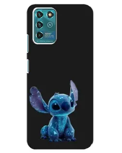 Чохол для ZTE Blade V30 Vita з картинкою «Стіч на чорному»