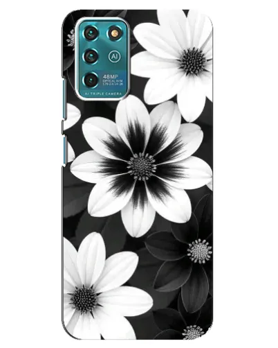 Чехол для ZTE Blade V30 Vita с картинкой «Монохромные астры» Чехол для ZTE Blade V30 Vita с картинкой «Монохромные астры»