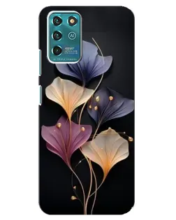 Чохол для ZTE Blade V30 Vita з картинкою «Лілові квіти грації» Чохол для ZTE Blade V30 Vita з картинкою «Лілові квіти грації»