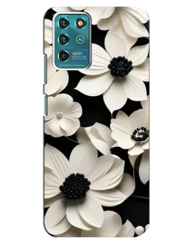 Чехол для ZTE Blade V30 Vita с картинкой «Объемные белые цветы» Чехол для ZTE Blade V30 Vita с картинкой «Объемные белые цветы»