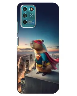 Чехол для ZTE Blade V30 Vita с картинкой «Капи-мен супергерой» Чехол для ZTE Blade V30 Vita с картинкой «Капи-мен супергерой»