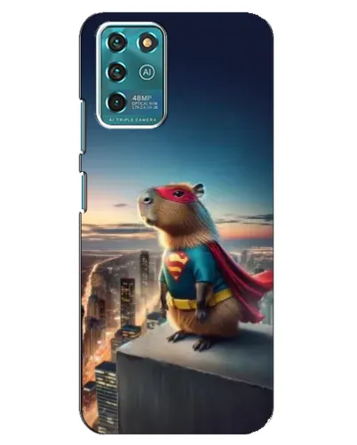 Чехол для ZTE Blade V30 Vita с картинкой «Капи-мен супергерой» Чехол для ZTE Blade V30 Vita с картинкой «Капи-мен супергерой»
