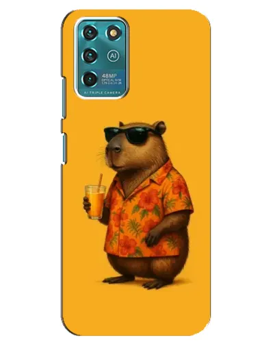 Чехол для ZTE Blade V30 Vita с картинкой «Капибара на отдыхе» Чехол для ZTE Blade V30 Vita с картинкой «Капибара на отдыхе»