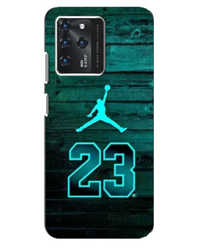 Чехол для ZTE Blade V30 с картинкой «Jordan Cyan 23»