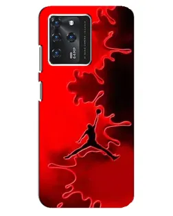 Чехол для ZTE Blade V30 с картинкой «Jordan Red Smoke»