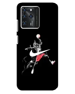 Чехол для ZTE Blade V30 с картинкой «Jordan Jumpman»