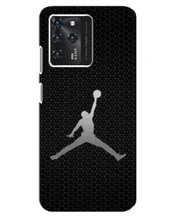 Чехол для ZTE Blade V30 с картинкой «Jordan Dark Carbon»