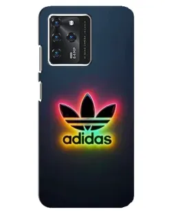 Чехол для ZTE Blade V30 с картинкой «Неоновый Adidas»