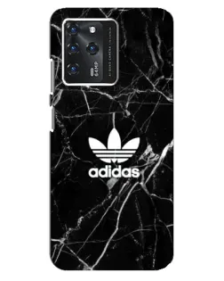 Чехол для ZTE Blade V30 с картинкой «Белый мрамор Adidas»