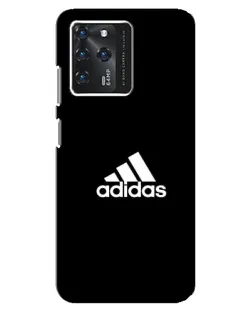 Чехол для ZTE Blade V30 с картинкой «Черная классика Adidas»
