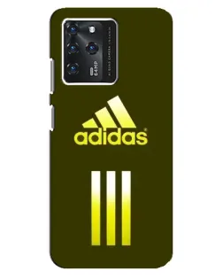 Чехол для ZTE Blade V30 с картинкой «Оливковый градиент Adidas»