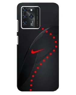 Чехол для ZTE Blade V30 с картинкой «Абстрактный дизайн Nike»