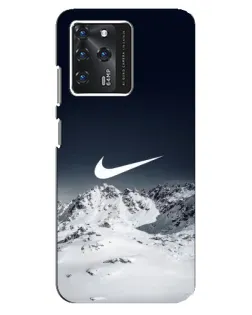 Чехол для ZTE Blade V30 с картинкой «Nike — зимние горы»