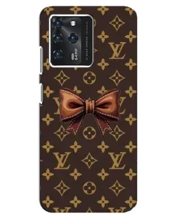 Чехол для ZTE Blade V30 с картинкой «LV с бантом»