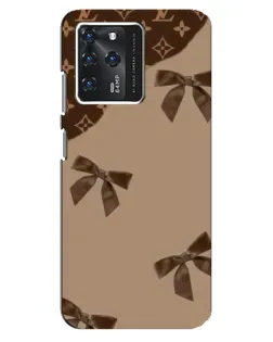 Чехол для ZTE Blade V30 с картинкой «LV — кофейный атлас»