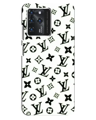 Чехол для ZTE Blade V30 с картинкой «Монохромный хаос LV»