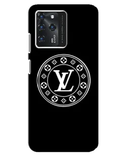 Чехол для ZTE Blade V30 с картинкой «LV — печать стиля»