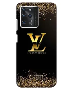 Чехол для ZTE Blade V30 с картинкой «LV — золотые искры»