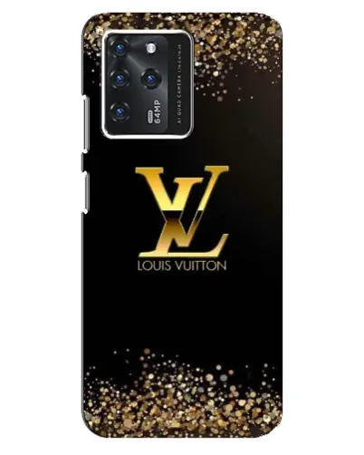 Чехол для ZTE Blade V30 с картинкой «LV — золотые искры»