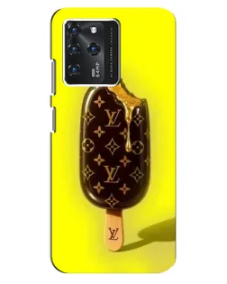 Чехол для ZTE Blade V30 с картинкой «Мороженое от LV»