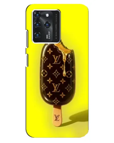 Чехол для ZTE Blade V30 с картинкой «Мороженое от LV»