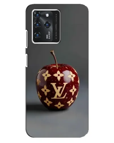 Чехол для ZTE Blade V30 с картинкой «Красное яблоко LV»