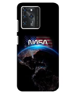 Чехол для ZTE Blade V30 с картинкой «Земля из космоса NASA»